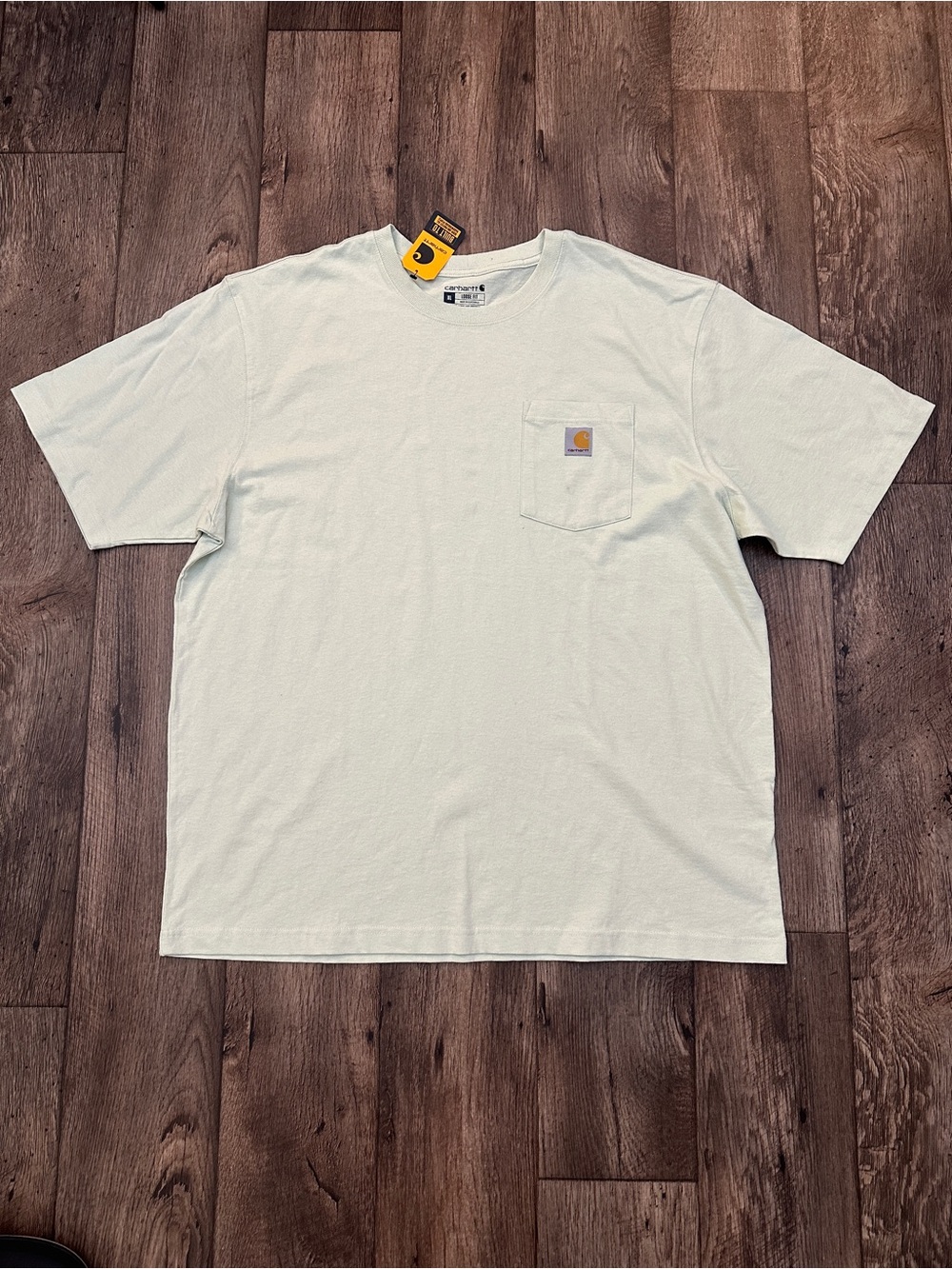 Carhartt Loose Fit Heavyweight Pocket T-shirt Men’s Sz XL Mint Light Green